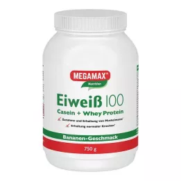 EIWEISS 100 Banana Megamax proszek, 750 g