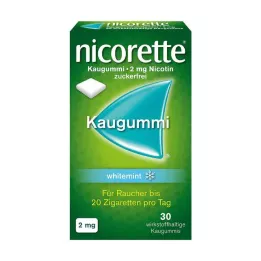 NICORETTE Guma do żucia 2 mg biała mięta, 30 szt