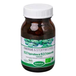 BIOSPIRULINA &amp; Biochlorella 2w1 tabletki, 250 szt