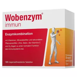 WOBENZYM tabletki dojelitowe immuno, 120 szt