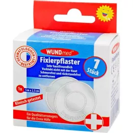 FIXIERPFLASTER 2,5 cmx5 m transparentny, 1 szt