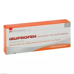 IBUPROFEN Hemopharm 400 mg tabletki powlekane, 20 szt