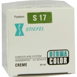 DermaColor Camouflage Cream S 17 Green, 25 ml