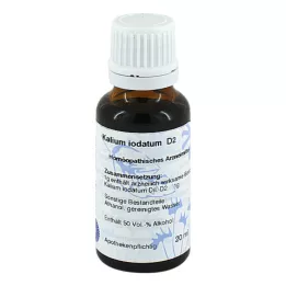 KALIUM JODATUM D 2 rozcieńczenie Hanosan, 20 ml