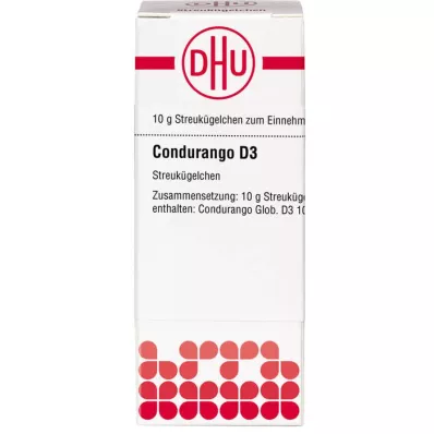 CONDURANGO D 3 Globuli, 10 g CONDURANGO D 3 Globuli, 10 g