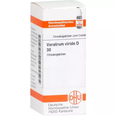 VERATRUM VIRIDE D 30 Kuleczki, 10 g