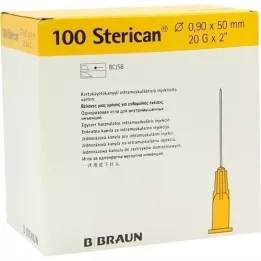 STERICAN Kaniule 20 Gx2 0,9x50 mm, 100 szt