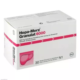 HEPA MERZ Granulat 6000 worków, 30 szt