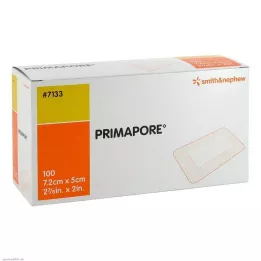 PRIMAPORE 5x7,5 cm opatrunek na rany jałowy, 100 szt