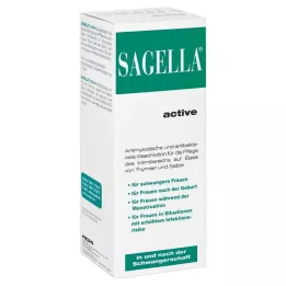 SAGELLA aktywny płyn do higieny intymnej, 250 ml