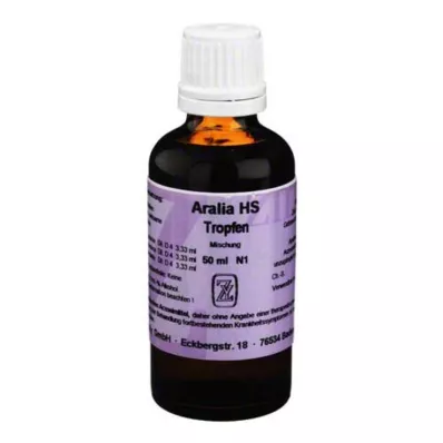 ARALIA HS Drops, 50 ml