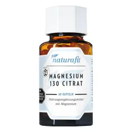 Naturafit Magnez 130 Kapsułki Citr, 60 szt