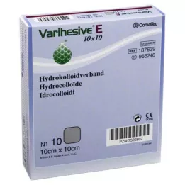 VARIHESIVE E 10x10 cm HKV hydroaktywny, 10 szt