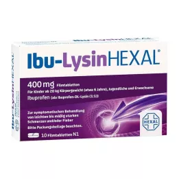 IBU-LYSINHEXAL Tabletki powlekane, 10 szt