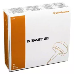 INTRASITE Żel hydrożelowy do czyszczenia ran, 10X15 g