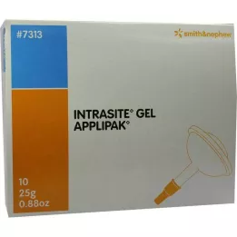 INTRASITE Żel hydrożelowy do czyszczenia ran, 10X25 g