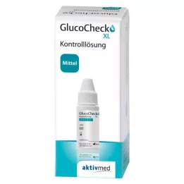 GLUCOCHECK XL Medium kontrolne w roztworze, 4 ml