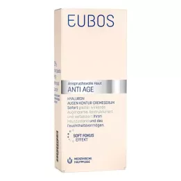 EUBOS Serum kremowe przeciwzmarszczkowe do okolic oczu z kwasem hialuronowym, 15 ml