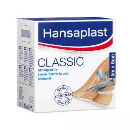 HANSAPLAST Plaster klasyczny 6 cmx5 m, 1 szt