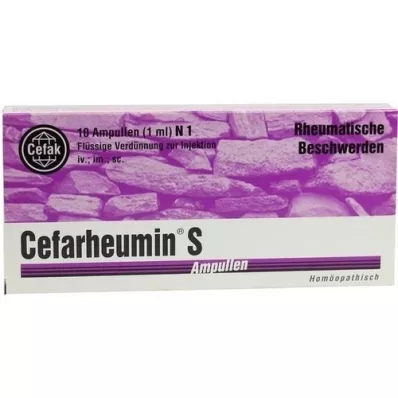 CEFARHEUMIN s ampuls, 10x1 ml