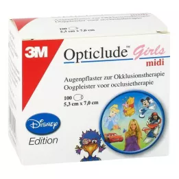 OPTICLUDE 3M Disney dziewczęce midi 2538MDPG-100, 100 szt
