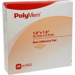 Polimerowe opatrunki na rany 5x5cm, 20 szt