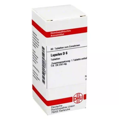 LUPULUS D 6 tabletek, 80 szt LUPULUS D 6 tabletek, 80 szt