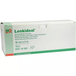 LENKIDEAL Idealb.10 cmx5 m biały bez bandażu, luzem, 10 szt