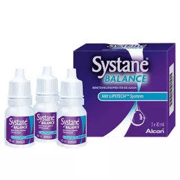 SYSTANE BALANCE Krople nawilżające do oczu 3X10 ml