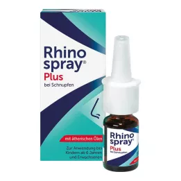 RHINOSPRAY plus na przeziębienia z precyzyjnym dozownikiem, 10 ml