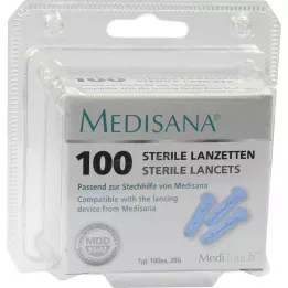 MEDITOUCH Lancety międzynarodowe, 100 szt