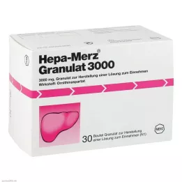 HEPA MERZ Granulat 3000 worków, 30 szt