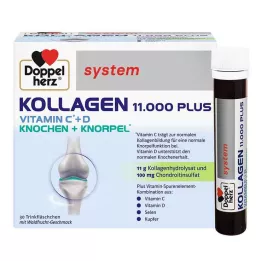 DOPPELHERZ Ampułki z systemem Collagen 11,000 Plus, 30X25 ml