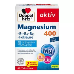 DOPPELHERZ Magnez 400 mg tabletki, 60 szt