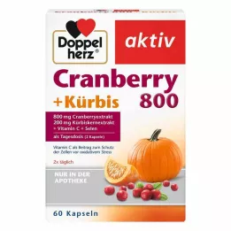 DOPPELHERZ Kapsułki żurawina+dynia 60 szt