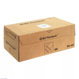 BD PLASTIPAK Spray 50 ml Luer Lok centralny, 60X50 ml