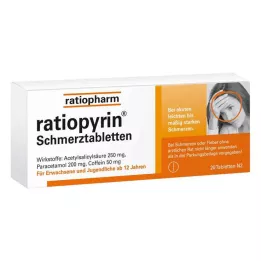 RATIOPYRIN Środki przeciwbólowe 20 szt