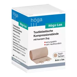 HÖGA-LAN bandaż krótki rozciągliwy 8 cmx5 m, 1 szt
