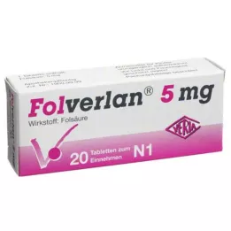 FOLVERLAN tabletki 5 mg, 20 szt