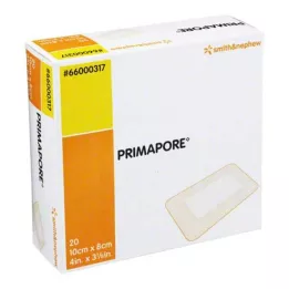 PRIMAPORE opatrunek na rany 8x10 cm jałowy, 20 szt