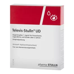 TELEVIS Stulln UD Krople do oczu, 10X0,6 ml
