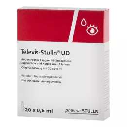 TELEVIS Stulln UD Krople do oczu, 20X0,6 ml
