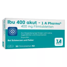 IBU 400 tabletek powlekanych akut-1A Pharma, 30 szt