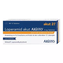 LOPERAMID akut Aristo 2 mg tabletki, 10 szt