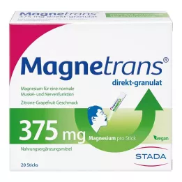 MAGNETRANS bezpośredni 375 mg granulat, 20 szt