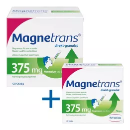 MAGNETRANS bezpośredni 375 mg granulat, 50 szt