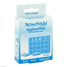 Filtr higieniczny do aspiratora wydzieliny z nosa Nosefrida, 20 sztuk