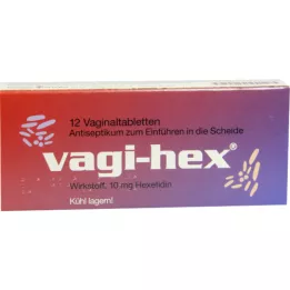 VAGI HEX tabletki pochwy, 12 szt