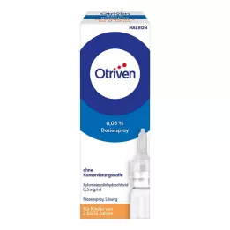 OTRIVEN 0,05% spray dozujący bez konserwantów, 10 ml