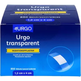 URGO Przezroczysty wtrysk Spflaster 1.2x4 cm, 850 szt
